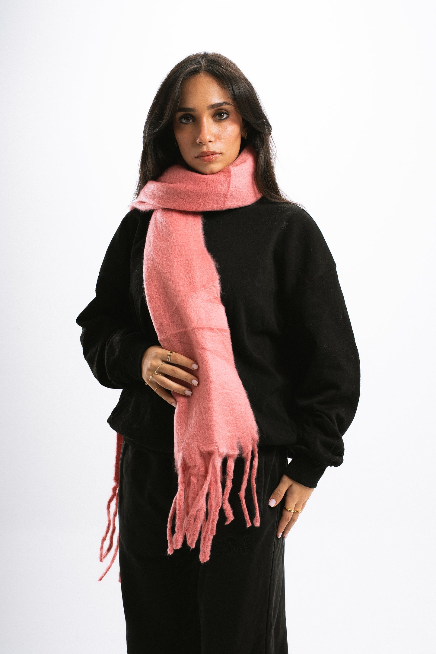 FLAMINGO PINK SCARF