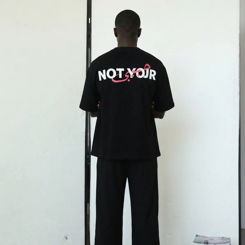 BLACK NOT YOUR HABIBI