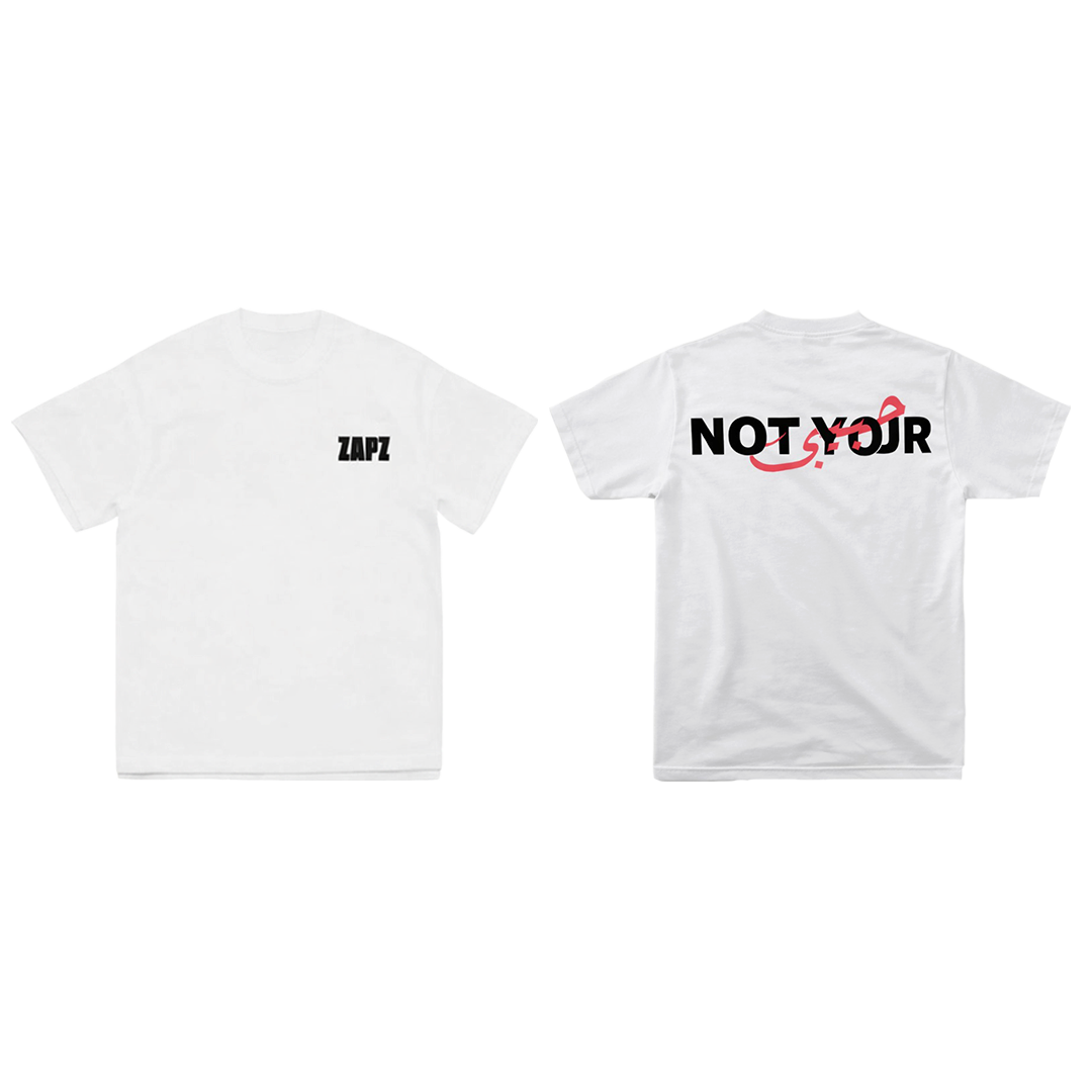 WHITE NOT YOUR HABIBI