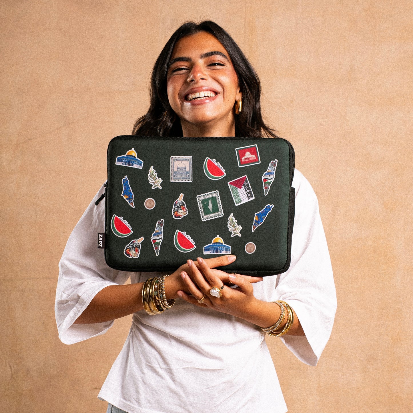 COLORS OF JOY LAPTOP SLEEVE