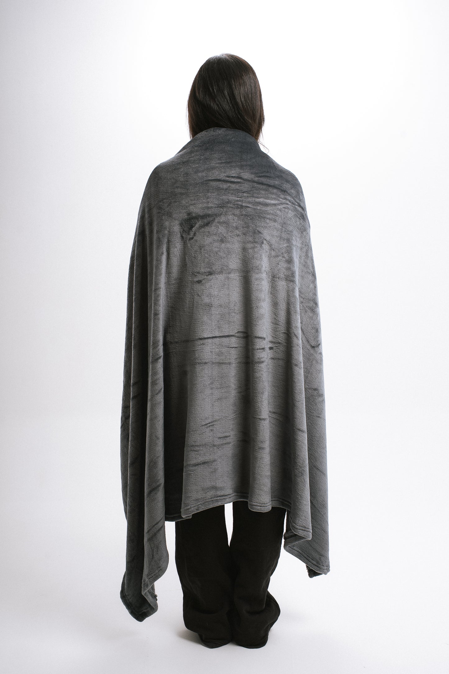 DARK GREY BLANKET