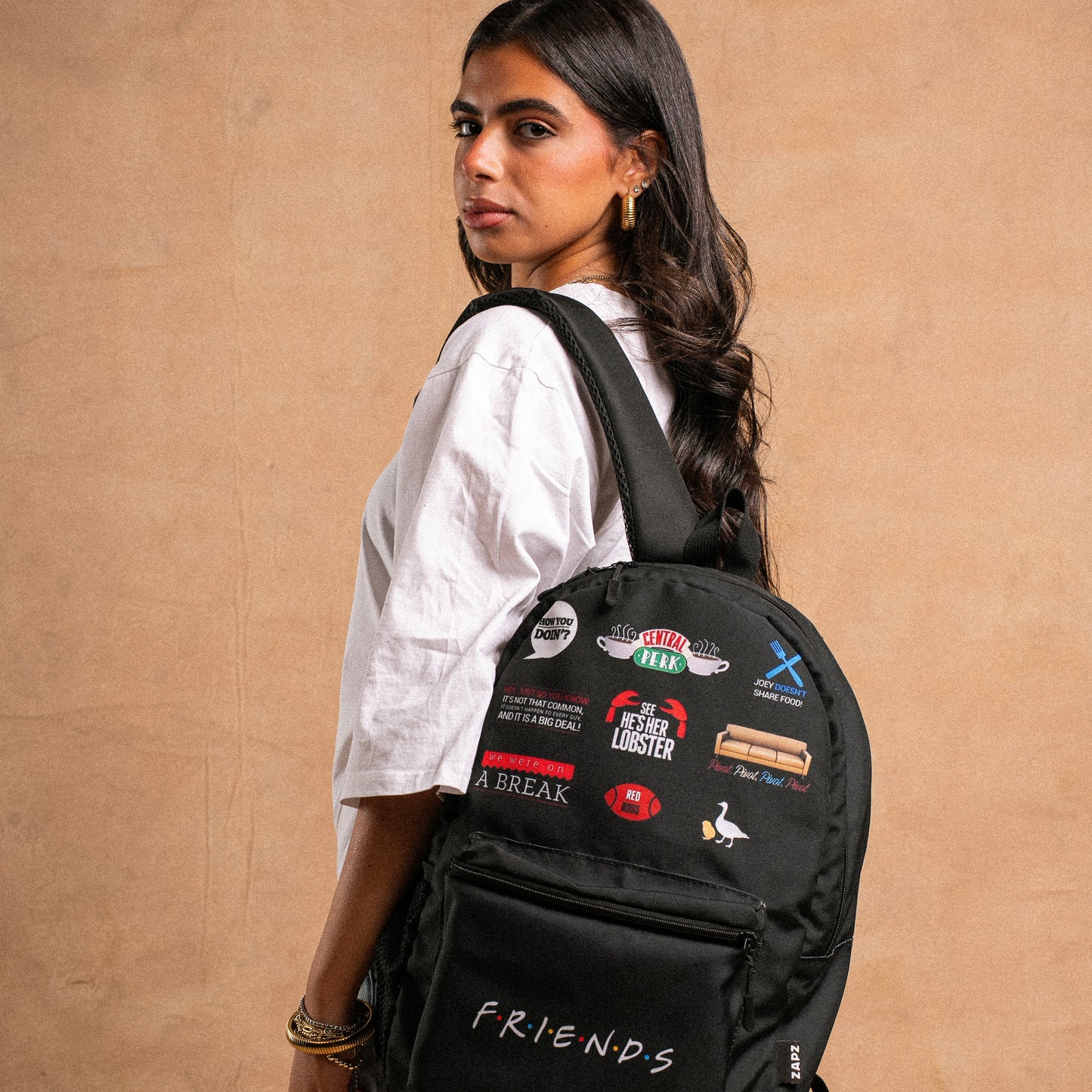 THE ONE WITH THE BACKPACK