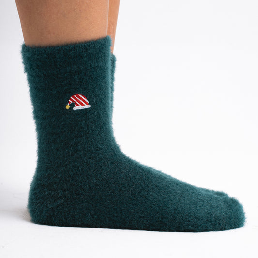 DARK GREEN HAT SOCKS