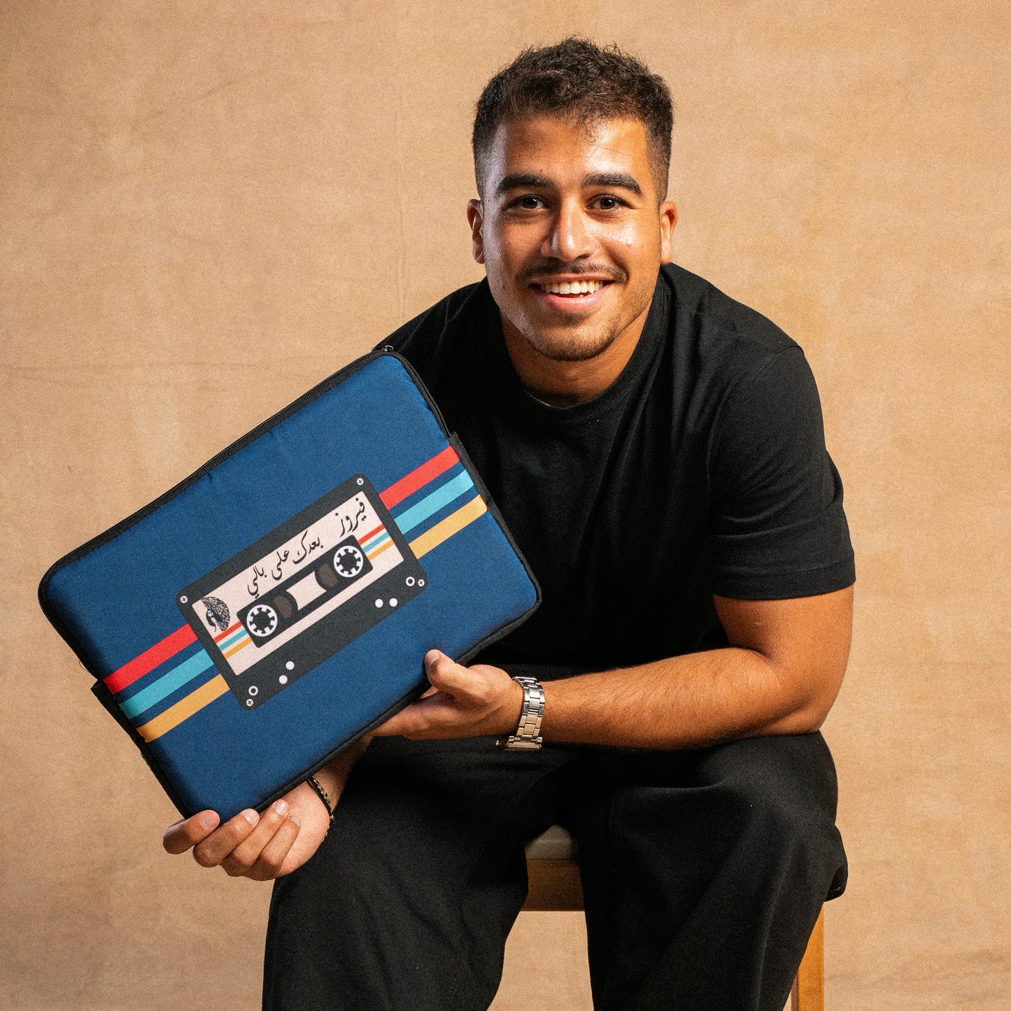 FAYROUZ VINTAGE MIXTAPE LAPTOP SLEEVE