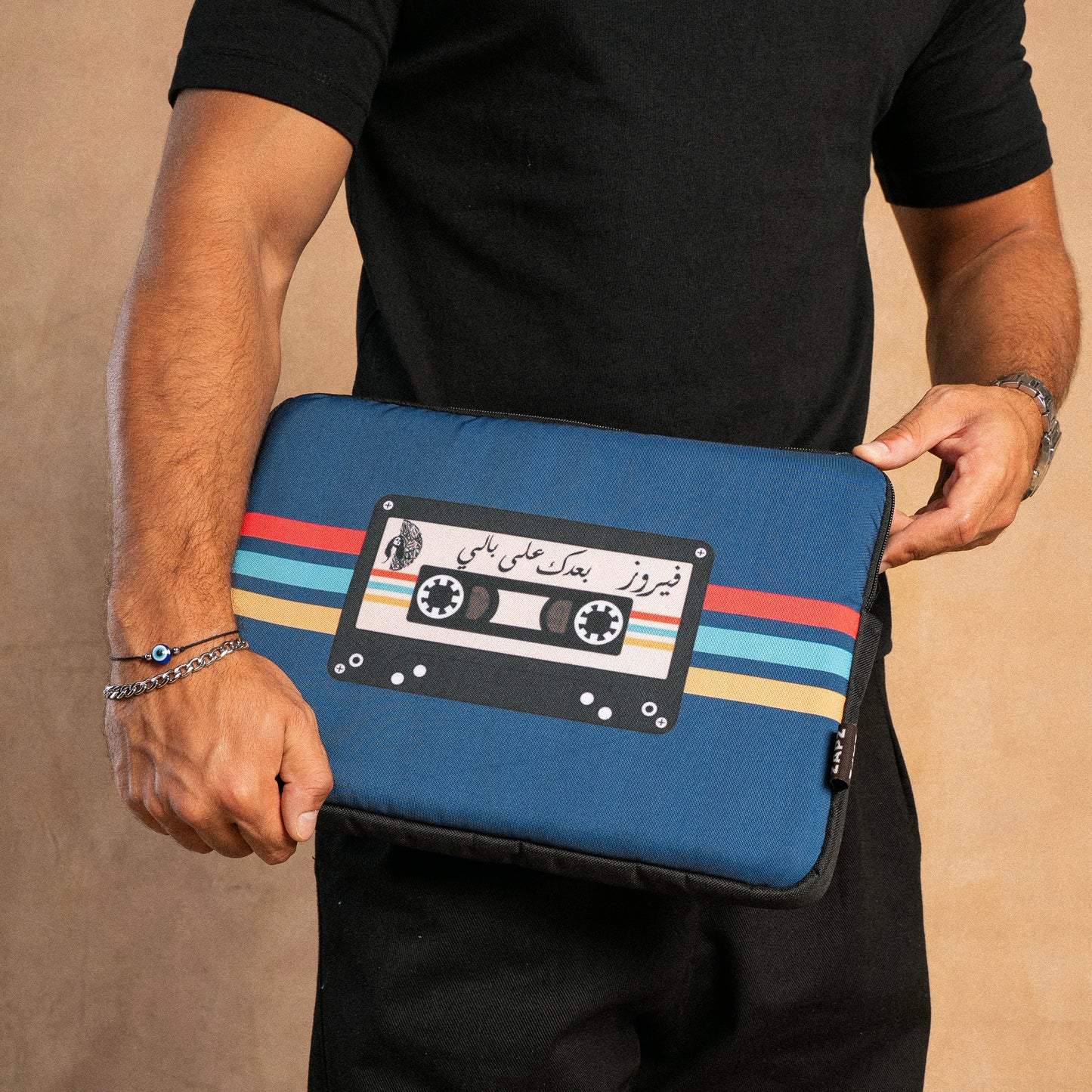 FAYROUZ VINTAGE MIXTAPE LAPTOP SLEEVE