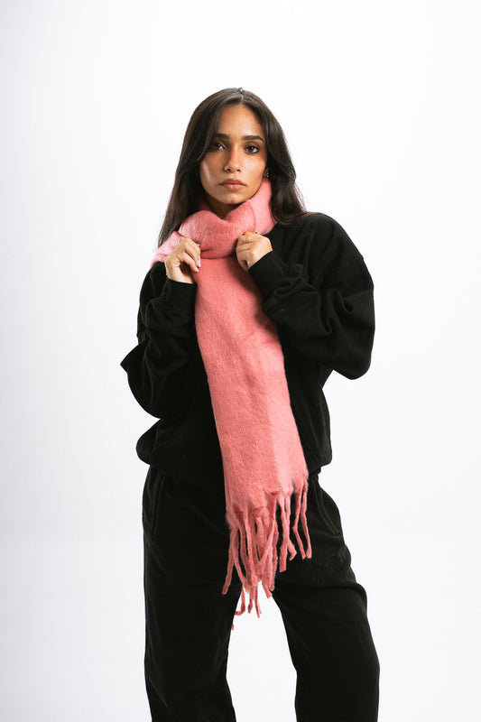 FLAMINGO PINK SCARF