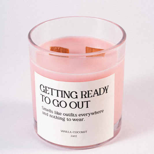 GETTING READY TO GO OUT (VANILLA COCONUT)