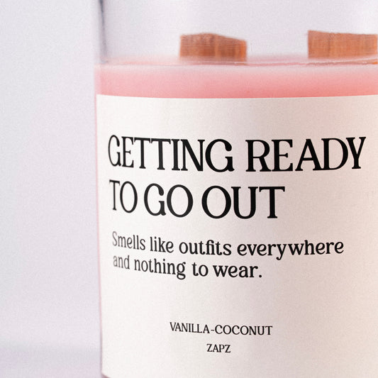 GETTING READY TO GO OUT (VANILLA COCONUT)