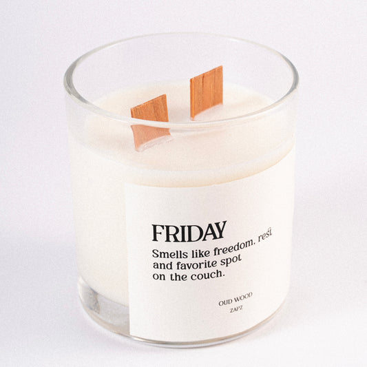 FRIDAY CANDLE (OUD WOOD)