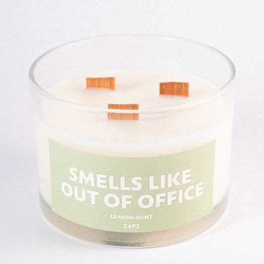 SMELLS LIKE OUT OF OFFICE (LEMON MINT)