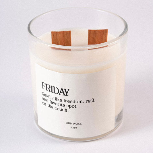 FRIDAY CANDLE (OUD WOOD)